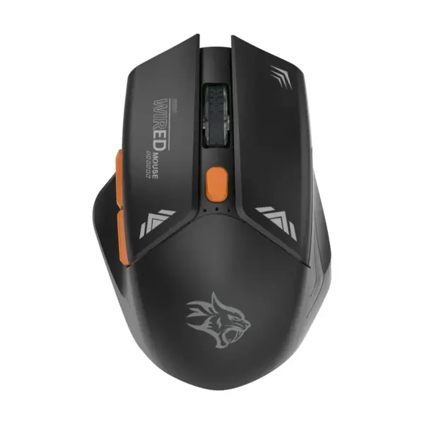 PORODO WIRELESS MOUSE GAMING DESIGN PDX323 | BLACK